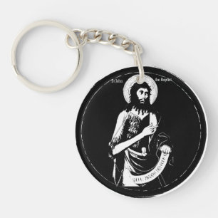 Saint John The Baptist Acrylic Keychain