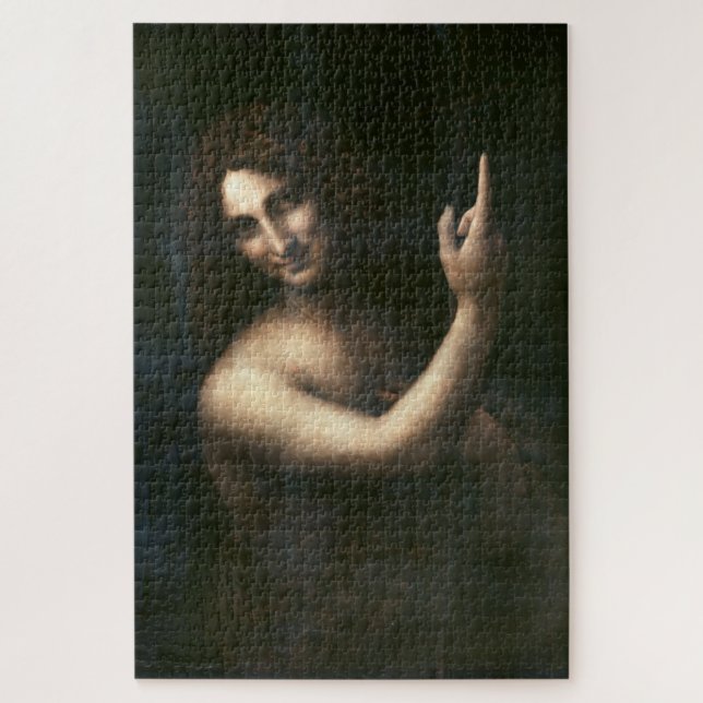 Saint John the Baptist, Leonardo da Vinci Jigsaw Puzzle (Vertical)