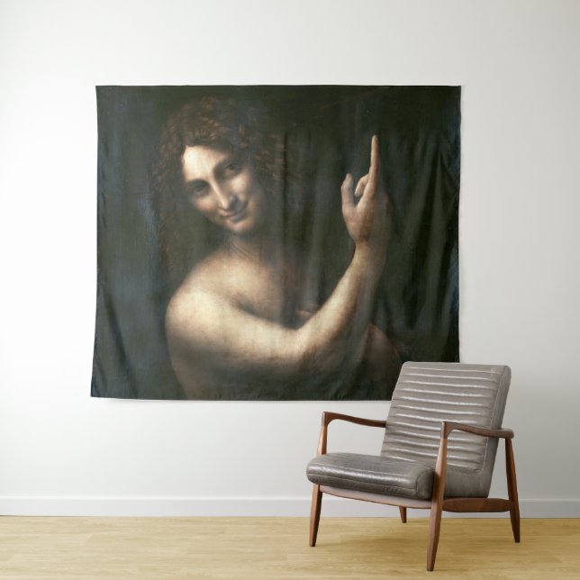Saint John the Baptist, Leonardo da Vinci Tapestry (In Situ (Horizontal))