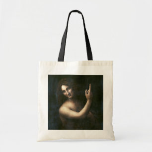 Saint John the Baptist, Leonardo da Vinci Tote Bag