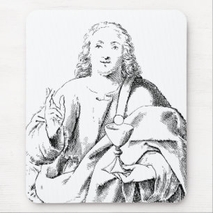 Saint John the Beloved Apostle and Evangelist Mouse Pad