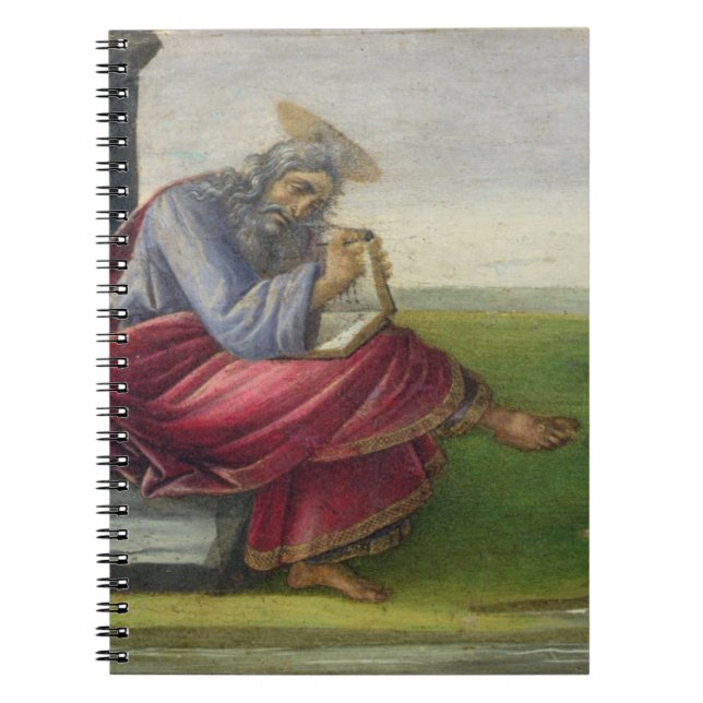 Saint John the Divine on Patmos, Writing the Book (Front)