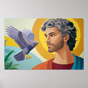 Saint John the Evangelist: The Eagle of Revelation Poster