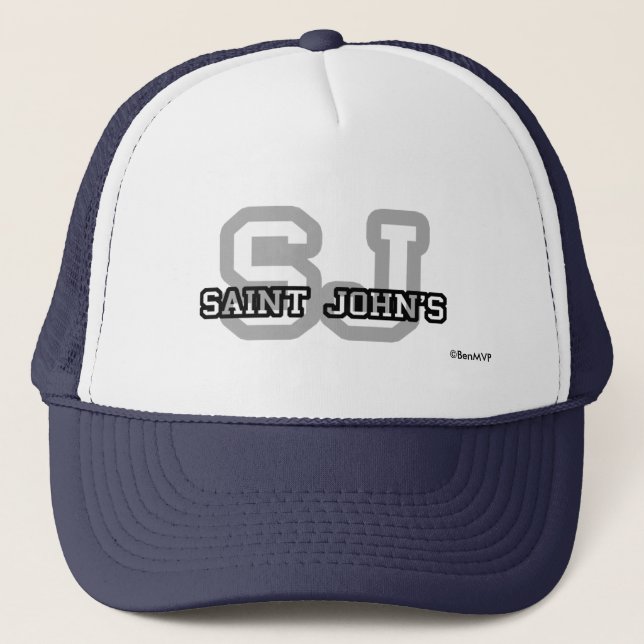 Saint John's Trucker Hat (Front)