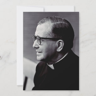 Saint Josemaria Escriva Holiday Card