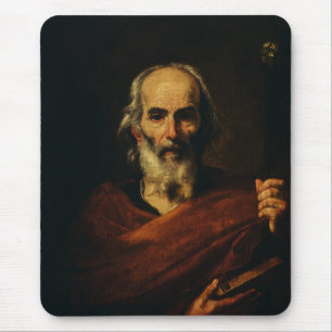 Saint Joseph by Jusepe de Ribera  Mouse Pad