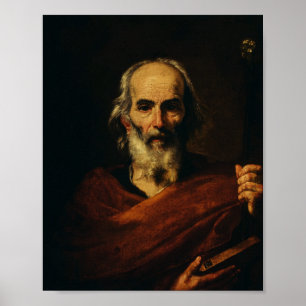 Saint Joseph by Jusepe de Ribera Poster