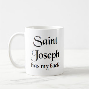 saint joseph coffee mug