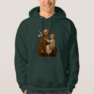Saint Joseph Guardian of the Holy Family Hoodie