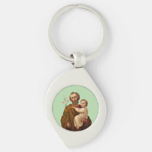 Saint Joseph Guardian of the Holy Family Key Ring