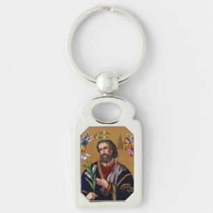 Saint Joseph Guardian of the Holy Family Key Ring