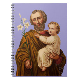 Saint Joseph Guardian of the Holy Family Notebook