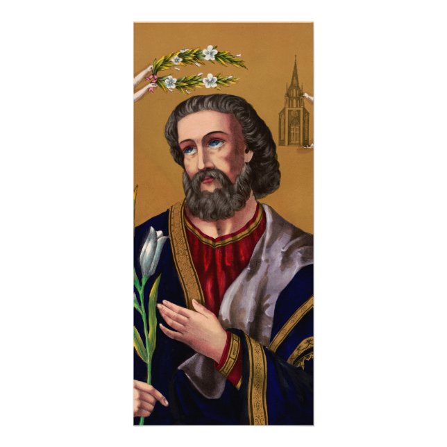 Saint Joseph Guardian of the Holy Family Rack Card (Front)