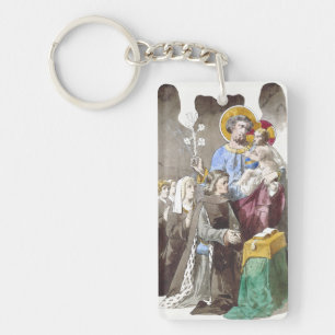 Saint Joseph Patron of the Universal Church Key Ring