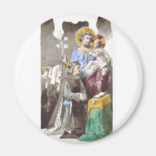 Saint Joseph Patron of the Universal Church Magnet
