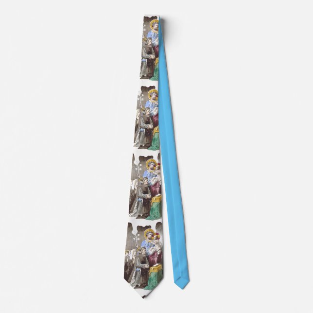 Saint Joseph Patron of the Universal Church Tie (Front)