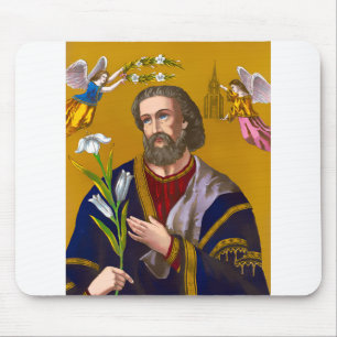 Saint Joseph San Jose Mouse Pad