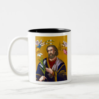 Saint Joseph San Jose Two-Tone Coffee Mug