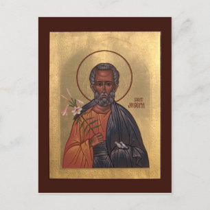 Saint Joseph the Betrothed Prayer Card