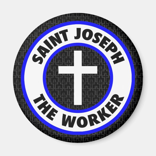 Saint Joseph the Worker Magnet (Front)