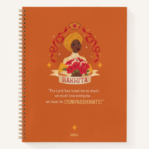 Saint Josephine Bakhita Spiral Notebook