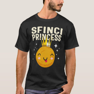 Saint Joseph's Day Sfinci Princess Cute Sicilian D T-Shirt