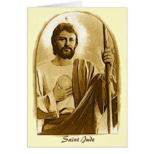 Saint Jude Blank Card