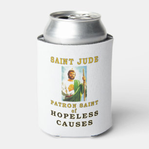 SAINT JUDE PATRON SAINT of HOPELESS CAUSES Can Cooler