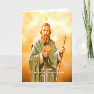 Saint Jude Prayer Holiday Card