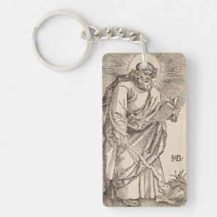 Saint Jude Thaddaeus the Apostle and Martyr Key Ring