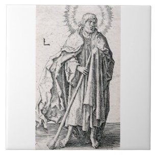 Saint Jude Thaddaeus the Apostle Ceramic Tile