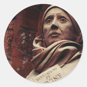 Saint Julian of Norwich Classic Round Sticker