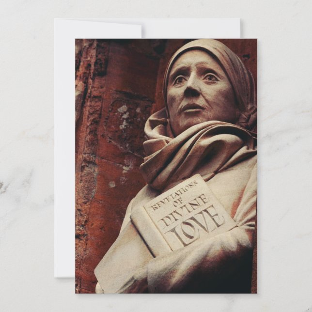 Saint Julian of Norwich Holiday Card (Front)