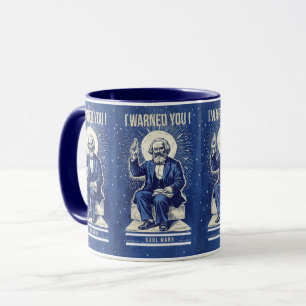 Saint Karl Marx western church style icon Mug