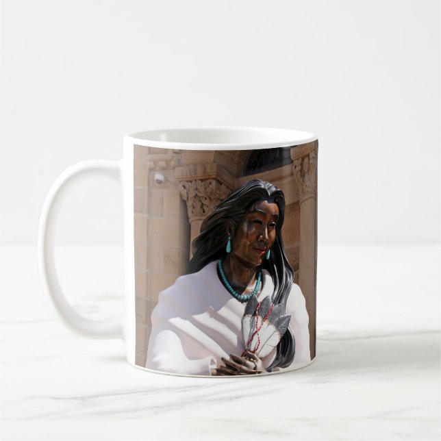 Saint Kateri Tekakwitha Coffee Mug (Left)