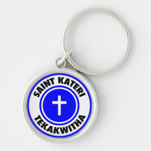 Saint Kateri Tekakwitha Key Ring