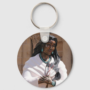 Saint Kateri Tekakwitha Key Ring