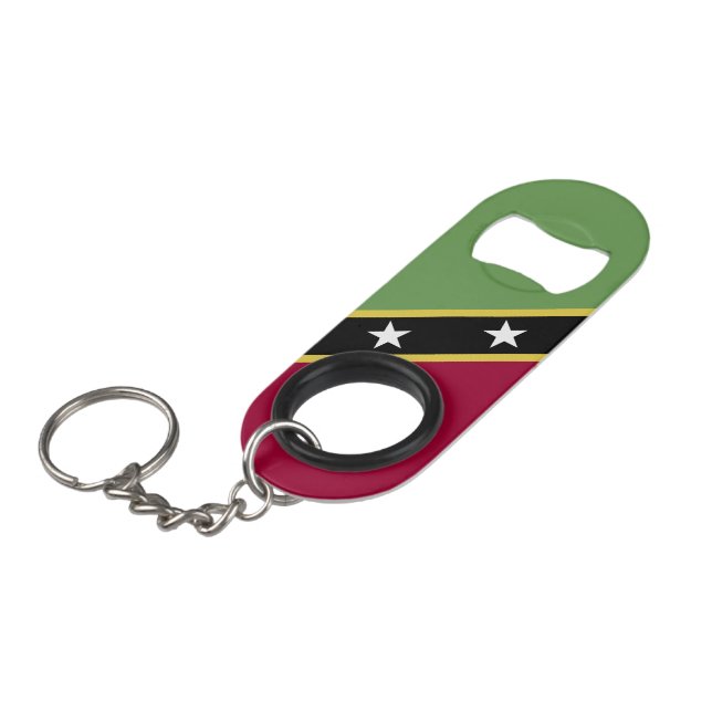 Saint Kitts and Nevis flag (Front Angled)
