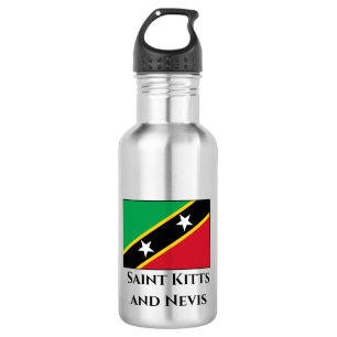 Saint Kitts and Nevis Flag 532 Ml Water Bottle