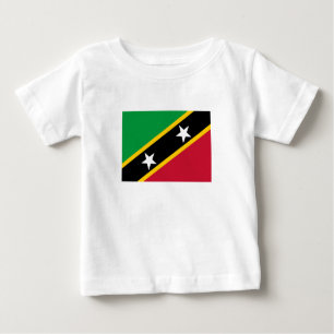 Saint Kitts and Nevis Flag Baby T-Shirt