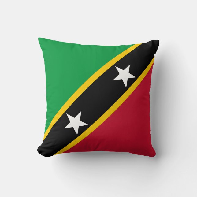 Saint Kitts and Nevis Flag Cushion (Front)