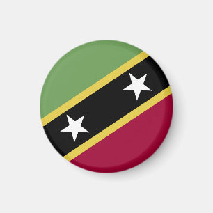 Saint Kitts and Nevis flag Magnet
