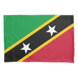 Saint Kitts and Nevis Flag Pillowcase
