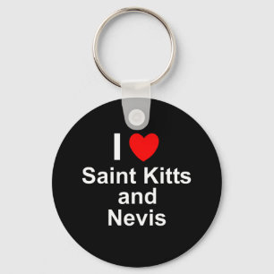 Saint Kitts and Nevis Key Ring