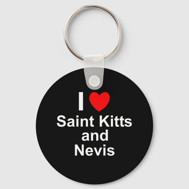 Saint Kitts and Nevis Key Ring (Front)