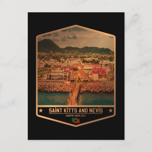 Saint Kitts and Nevis Postcard (Front)