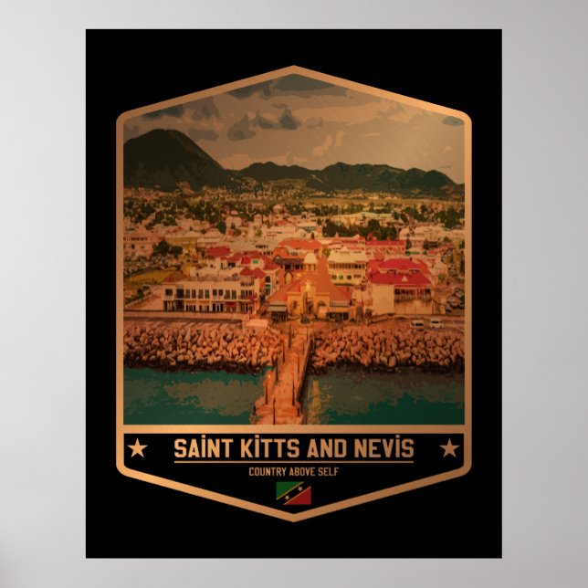 Saint Kitts and Nevis Poster (Front)