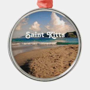 Saint Kitts Beach Metal Tree Decoration
