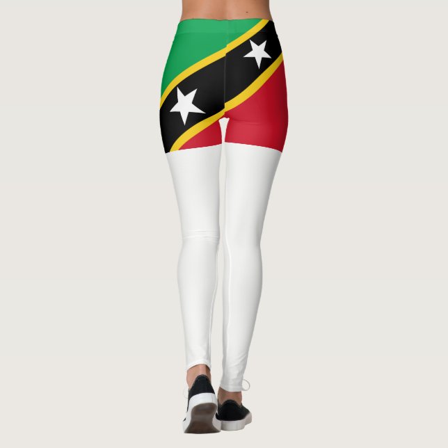 Saint Kitts & Nevis Leggings (Back)
