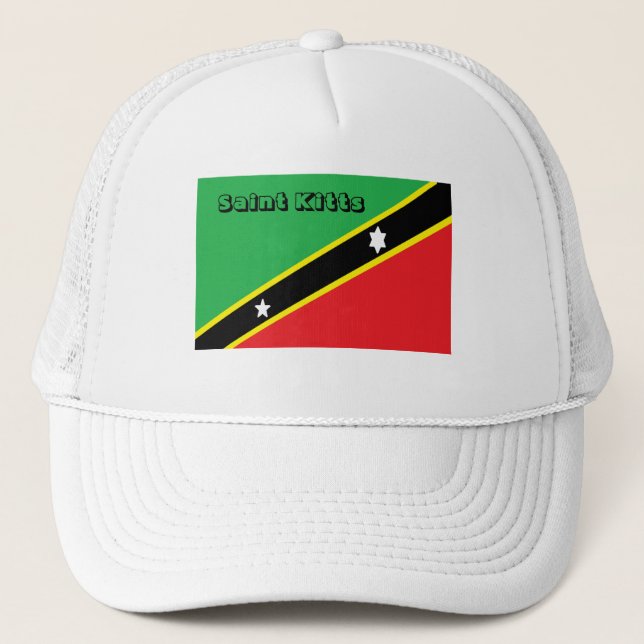 Saint kitts trucker hat (Front)